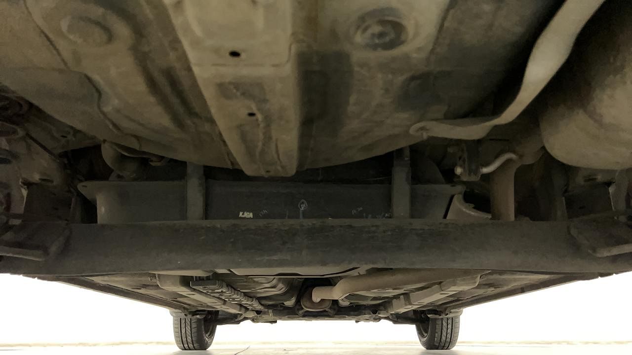 Used 2015 Hyundai Grand i10 [2013-2017] Sportz 1.2 Kappa VTVT Petrol Manual extra REAR UNDERBODY VIEW (TAKEN FROM REAR)