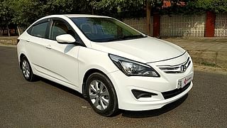 Used 2016 Hyundai Fluidic Verna 4S [2015-2017] 1.6 VTVT S (O) AT Petrol Automatic exterior RIGHT FRONT CORNER VIEW
