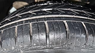 Used 2022 Tata Tiago Revotron XZ Plus CNG Petrol+cng Manual tyres LEFT FRONT TYRE TREAD VIEW