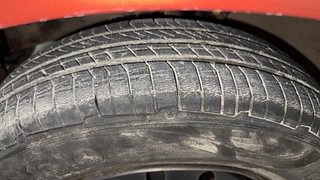 Used 2010 Maruti Suzuki A-Star [2008-2012] Vxi Petrol Manual tyres LEFT FRONT TYRE TREAD VIEW