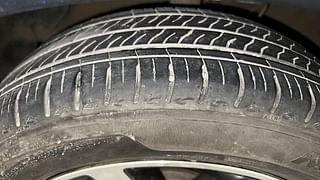 Used 2022 Hyundai Grand i10 Nios Sportz 1.2 Kappa VTVT Dual Tone Petrol Manual tyres LEFT FRONT TYRE TREAD VIEW