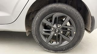 Used 2020 Hyundai Grand i10 Nios Sportz 1.2 Kappa VTVT Petrol Manual tyres LEFT REAR TYRE RIM VIEW