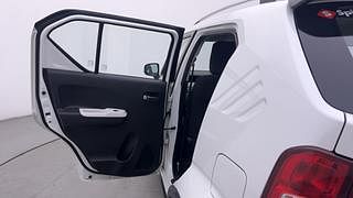 Used 2019 Maruti Suzuki Ignis [2017-2020] Zeta AMT Petrol Petrol Automatic interior LEFT REAR DOOR OPEN VIEW