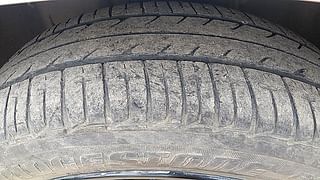 Used 2015 Nissan Micra [2013-2020] XV CVT Petrol Manual tyres LEFT FRONT TYRE TREAD VIEW