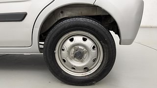 Used 2010 Maruti Suzuki Wagon R 1.0 [2006-2010] LXi Petrol Manual tyres LEFT REAR TYRE RIM VIEW
