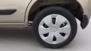 Used 2011 Maruti Suzuki Alto K10 [2010-2014] VXi Petrol Manual tyres LEFT REAR TYRE RIM VIEW