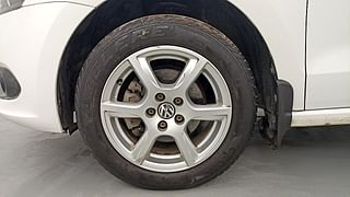 Used 2013 Volkswagen Vento [2010-2015] Highline Petrol Petrol Manual tyres LEFT FRONT TYRE RIM VIEW
