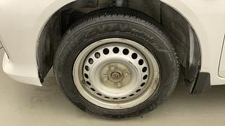 Used 2016 Honda Amaze [2013-2016] 1.2 E i-VTEC Petrol Manual tyres LEFT FRONT TYRE RIM VIEW