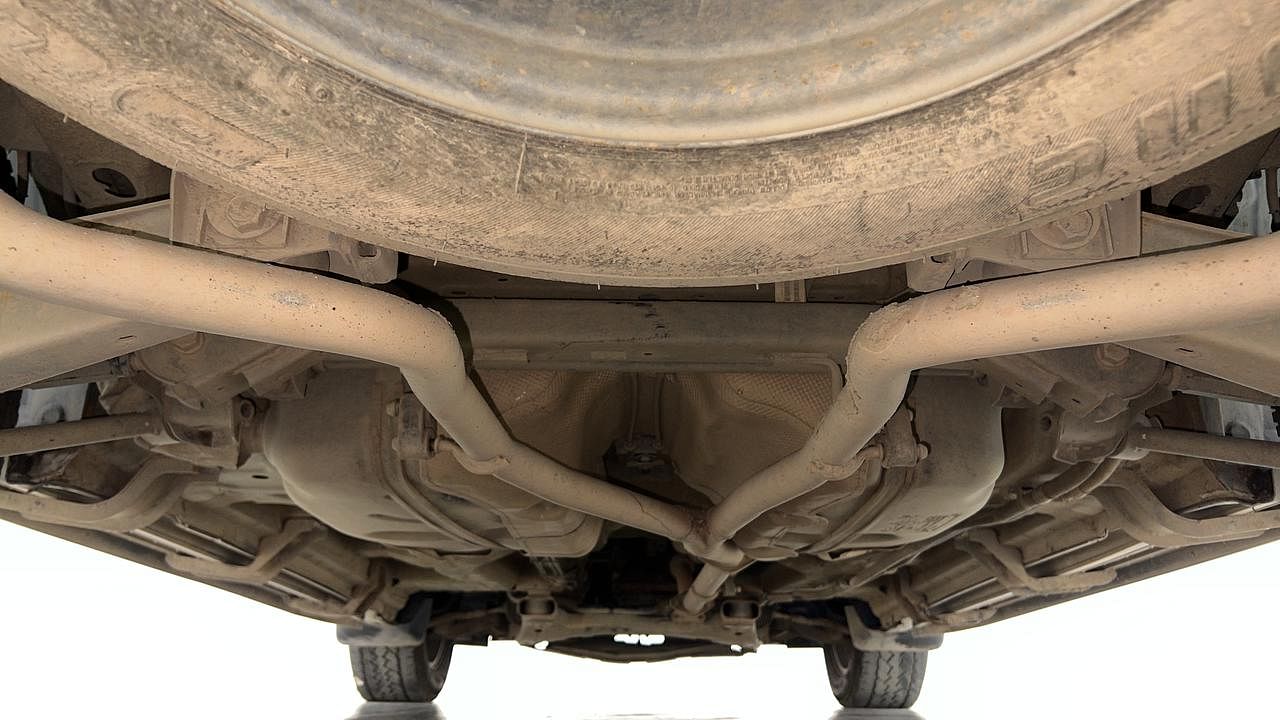 Used 2017 Mahindra XUV500 [2015-2018] W10 Diesel Manual extra REAR UNDERBODY VIEW (TAKEN FROM REAR)