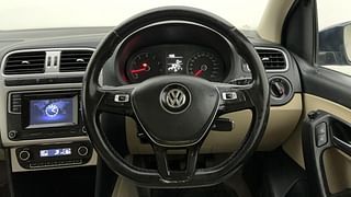 Used 2017 Volkswagen Ameo [2016-2020] Highline1.2L Plus (P) Petrol Manual interior STEERING VIEW