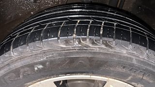 Used 2021 Tata Nexon XZA Plus AMT Petrol Petrol Automatic tyres LEFT REAR TYRE TREAD VIEW