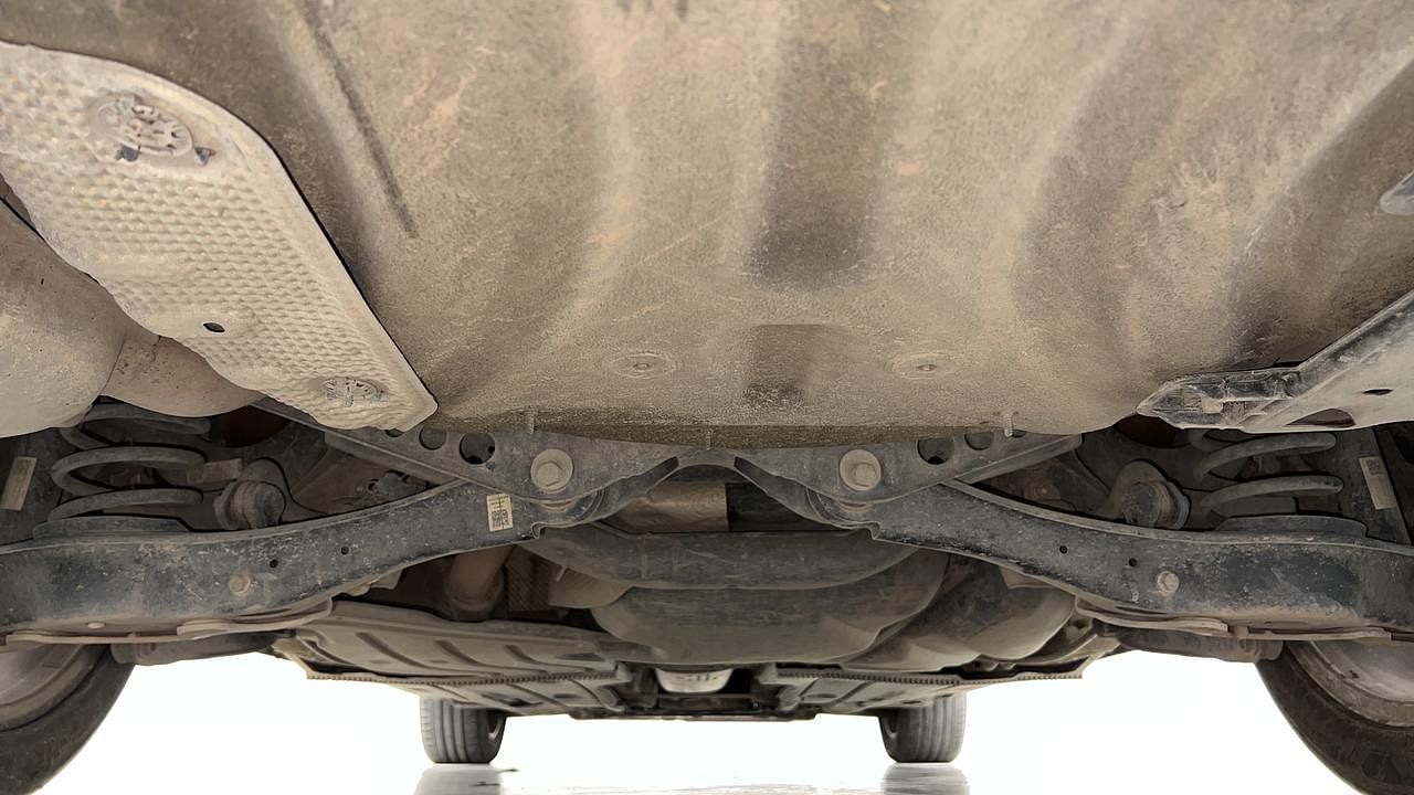 Used 2014 Skoda Octavia [2013-2017] Elegance 1.8 TSI AT Petrol Automatic extra REAR UNDERBODY VIEW (TAKEN FROM REAR)