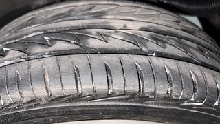 Used 2011 Hyundai Santro Xing [2007-2014] GLS Petrol Manual tyres LEFT REAR TYRE TREAD VIEW