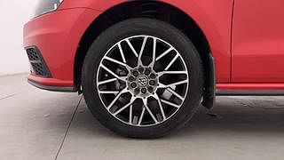Used 2021 Volkswagen Polo [2018-2022] Trendline 1.0 (P) Petrol Manual tyres LEFT FRONT TYRE RIM VIEW