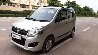 Used 2017 Maruti Suzuki Wagon R 1.0 [2013-2019] LXi CNG Petrol+cng Manual exterior LEFT FRONT CORNER VIEW
