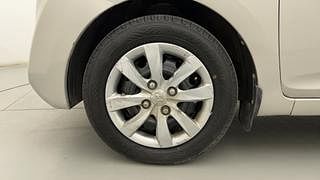 Used 2012 Hyundai Eon [2011-2018] Sportz Petrol Manual tyres LEFT FRONT TYRE RIM VIEW