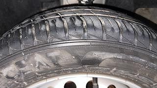 Used 2021 Datsun Redi-GO [2020-2022] A Petrol Manual tyres LEFT FRONT TYRE TREAD VIEW
