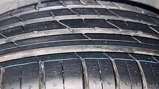 Used 2013 Skoda Rapid [2011-2016] Elegance Diesel MT Diesel Manual tyres LEFT REAR TYRE TREAD VIEW