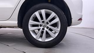 Used 2015 Volkswagen Polo [2015-2019] GT TSI Petrol Automatic tyres LEFT REAR TYRE RIM VIEW