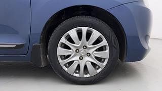Used 2017 Maruti Suzuki Baleno [2015-2019] Zeta AT Petrol Petrol Automatic tyres RIGHT FRONT TYRE RIM VIEW