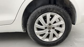 Used 2016 Maruti Suzuki Swift Dzire ZXI Petrol Manual tyres LEFT REAR TYRE RIM VIEW
