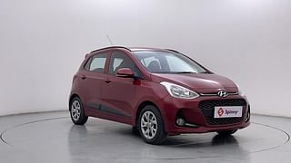 Used 2019 Hyundai Grand i10 [2017-2020] Sportz 1.2 Kappa VTVT CNG (Outside Fitted) Petrol+cng Manual exterior RIGHT FRONT CORNER VIEW