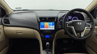 Used 2013 Hyundai Verna [2011-2015] Fluidic 1.6 VTVT SX Opt AT Petrol Automatic interior DASHBOARD VIEW