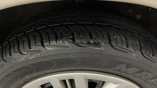 Used 2011 Hyundai Santro Xing [2007-2014] GLS Petrol Manual tyres RIGHT FRONT TYRE TREAD VIEW