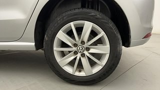 Used 2016 Volkswagen Polo [2015-2019] Highline1.2L (P) Petrol Manual tyres LEFT REAR TYRE RIM VIEW