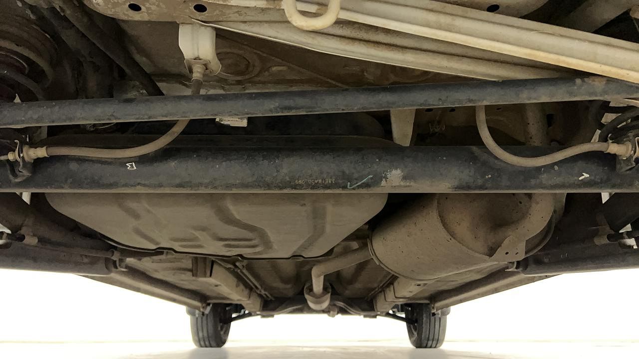 Used 2018 Maruti Suzuki Wagon R 1.0 [2015-2019] VXI AMT Petrol Automatic extra REAR UNDERBODY VIEW (TAKEN FROM REAR)