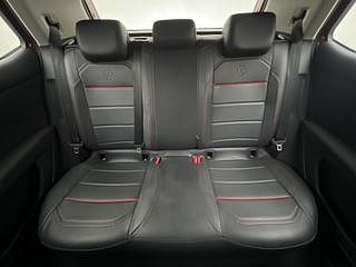 Used 2022 Volkswagen Taigun Comfortline 1.0 TSI MT Petrol Manual interior REAR SEAT CONDITION VIEW