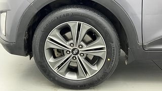 Used 2017 Hyundai Creta [2015-2018] 1.6 SX Plus Auto Petrol Petrol Automatic tyres LEFT FRONT TYRE RIM VIEW