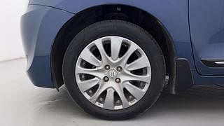 Used 2017 Maruti Suzuki Baleno [2015-2019] Zeta AT Petrol Petrol Automatic tyres LEFT FRONT TYRE RIM VIEW
