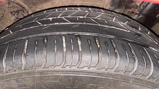 Used 2021 Hyundai New i20 Asta (O) 1.5 MT Dual Tone Diesel Manual tyres LEFT REAR TYRE TREAD VIEW