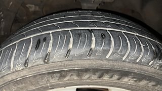 Used 2021 Mahindra XUV 300 W8 Petrol Petrol Manual tyres LEFT FRONT TYRE TREAD VIEW