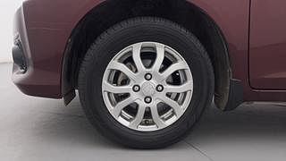 Used 2018 Honda Amaze 1.2L VX CVT Petrol Automatic tyres LEFT FRONT TYRE RIM VIEW