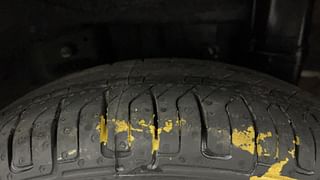 Used 2016 Hyundai Eon [2011-2018] Magna + Petrol Manual tyres LEFT REAR TYRE TREAD VIEW