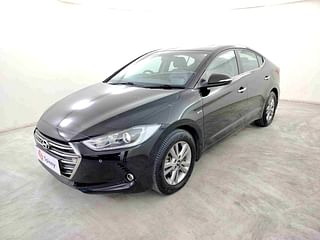Used 2019 Hyundai Elantra [2016-2019] 1.6 SX (O) AT Diesel Automatic exterior LEFT FRONT CORNER VIEW