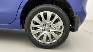 Used 2017 Maruti Suzuki Baleno [2015-2019] Alpha Petrol Petrol Manual tyres LEFT REAR TYRE RIM VIEW