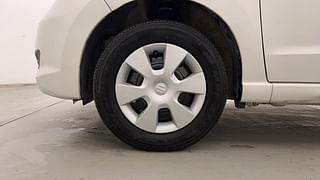 Used 2011 Maruti Suzuki A-Star [2008-2012] Vxi Petrol Manual tyres LEFT FRONT TYRE RIM VIEW