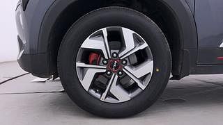 Used 2021 Kia Sonet GTX Plus 1.0 iMT Petrol Manual tyres LEFT FRONT TYRE RIM VIEW