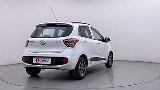 Used 2017 Hyundai Grand i10 [2017-2020] Sportz AT 1.2 Kappa VTVT Petrol Automatic exterior RIGHT REAR CORNER VIEW