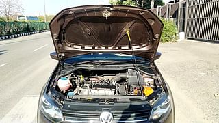 Used 2016 Volkswagen Polo [2015-2019] Highline1.2L (P) Petrol Manual engine ENGINE & BONNET OPEN FRONT VIEW