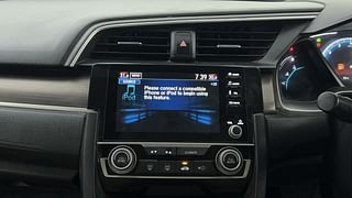 Used 2019 Honda Civic [2019-2021] ZX CVT Petrol Petrol Automatic interior MUSIC SYSTEM & AC CONTROL VIEW
