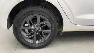 Used 2019 Hyundai Grand i10 Nios Sportz AMT 1.2 Kappa VTVT Petrol Automatic tyres RIGHT REAR TYRE RIM VIEW