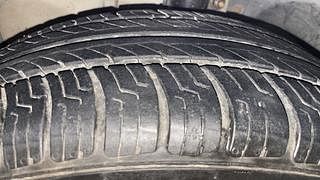 Used 2012 Ford Figo [2010-2015] Duratorq Diesel Titanium 1.4 Diesel Manual tyres LEFT FRONT TYRE TREAD VIEW