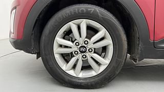 Used 2017 Hyundai Creta [2015-2018] 1.6 SX Plus Diesel Manual tyres LEFT FRONT TYRE RIM VIEW