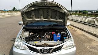 Used 2011 Toyota Etios [2017-2020] G Petrol Manual engine ENGINE & BONNET OPEN FRONT VIEW