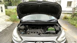 Used 2013 Hyundai Verna [2011-2015] Fluidic 1.6 VTVT SX Opt AT Petrol Automatic engine ENGINE & BONNET OPEN FRONT VIEW