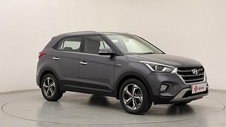 Used 2019 Hyundai Creta [2018-2020] 1.6 SX AT VTVT Petrol Automatic exterior RIGHT FRONT CORNER VIEW